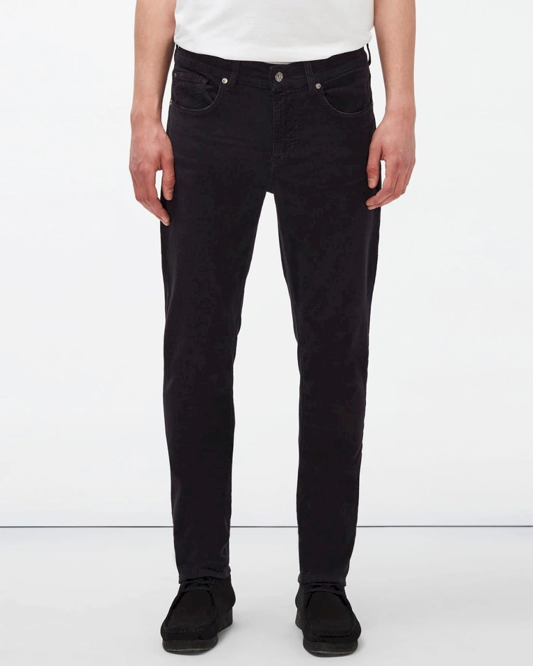 7 For All Mankind Slimmy Tapered Corduroy In Navy 4 7 For All Mankind Slimmy Tapered Corduroy In Navy - Image 2