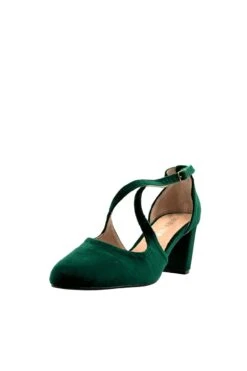 Oren Velvet Mary Jane Heels -Mod Cloth Store 14