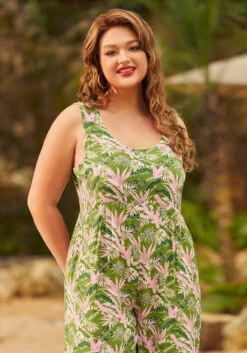 Bold Notion Jumpsuit -Mod Cloth Store 207169 olive plus hp 3