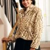 Charm Of Yesteryears Car Coat -Mod Cloth Store 207704 LEOPARD 6