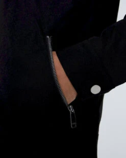 7 For All Mankind Barracuda Jacket In Black -Mod Cloth Store 20b6f864f3abe92be80aab9dff800870