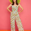 ModCloth X Marisol Muro Bugs And Kisses Wide-Leg Jumpsuit -Mod Cloth Store 220304 S1 MARISOL 8747