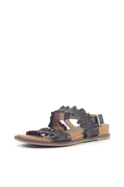 Roche Ruched Leather Sandals -Mod Cloth Store 23 9 f7fd3554 70f3 4c52 9fb0 fca98ac342ae