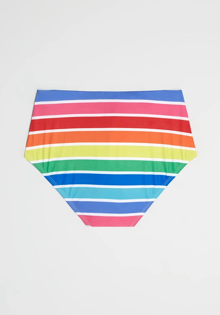 The JoJo High-Waisted Bikini Bottom 5 The JoJo High-Waisted Bikini Bottom - Image 3