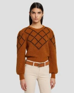 7 For All Mankind Classic Suede Belt In Cognac 12 7 For All Mankind Classic Suede Belt In Cognac -Mod Cloth Store 7A655638 COG 2