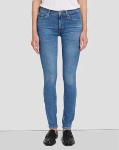 7 For All Mankind Slim Illusion High Waist Skinny In Stride -Mod Cloth Store 7E025C12 SDE 0408 F