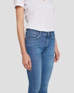 7 For All Mankind Slim Illusion High Waist Skinny In Stride -Mod Cloth Store 7E025C12 SDE 0413 D1