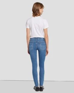 7 For All Mankind Slim Illusion High Waist Skinny In Stride -Mod Cloth Store 7E025C12 SDE 0419 B