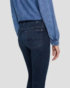 7 For All Mankind B(air) Kimmie Straight In Rinsed Indigo -Mod Cloth Store 7E042C44 INR 5