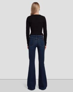 7 For All Mankind Slim Illusion High Waist Ali In Tried & True -Mod Cloth Store 7E90719 TRT 4
