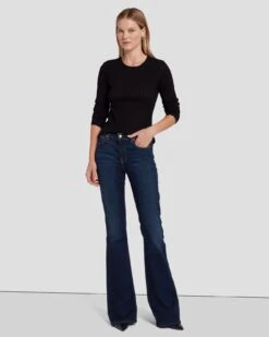 7 For All Mankind Slim Illusion High Waist Ali In Tried & True -Mod Cloth Store 7E90719 TRT 6