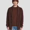 7 For All Mankind Shawl Cardigan In Chestnut -Mod Cloth Store 7M003Y34 CTT 1 e67eca8f 2783 40fc 89fd 027200050c7f