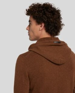 7 For All Mankind Cashmere Hoodie In Dapper Tan -Mod Cloth Store 7M209209 DPT 3