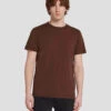7 For All Mankind Featherweight Tee In Chestnut -Mod Cloth Store 7M211P11 CTT 1