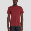 7 For All Mankind Featherweight Tee In Mulberry -Mod Cloth Store 7M211P11 MBY 1