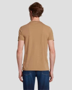 7 For All Mankind Featherweight Cotton Tee In River Bed 11 7 For All Mankind Featherweight Cotton Tee In River Bed -Mod Cloth Store 7M211P11 RVB 4