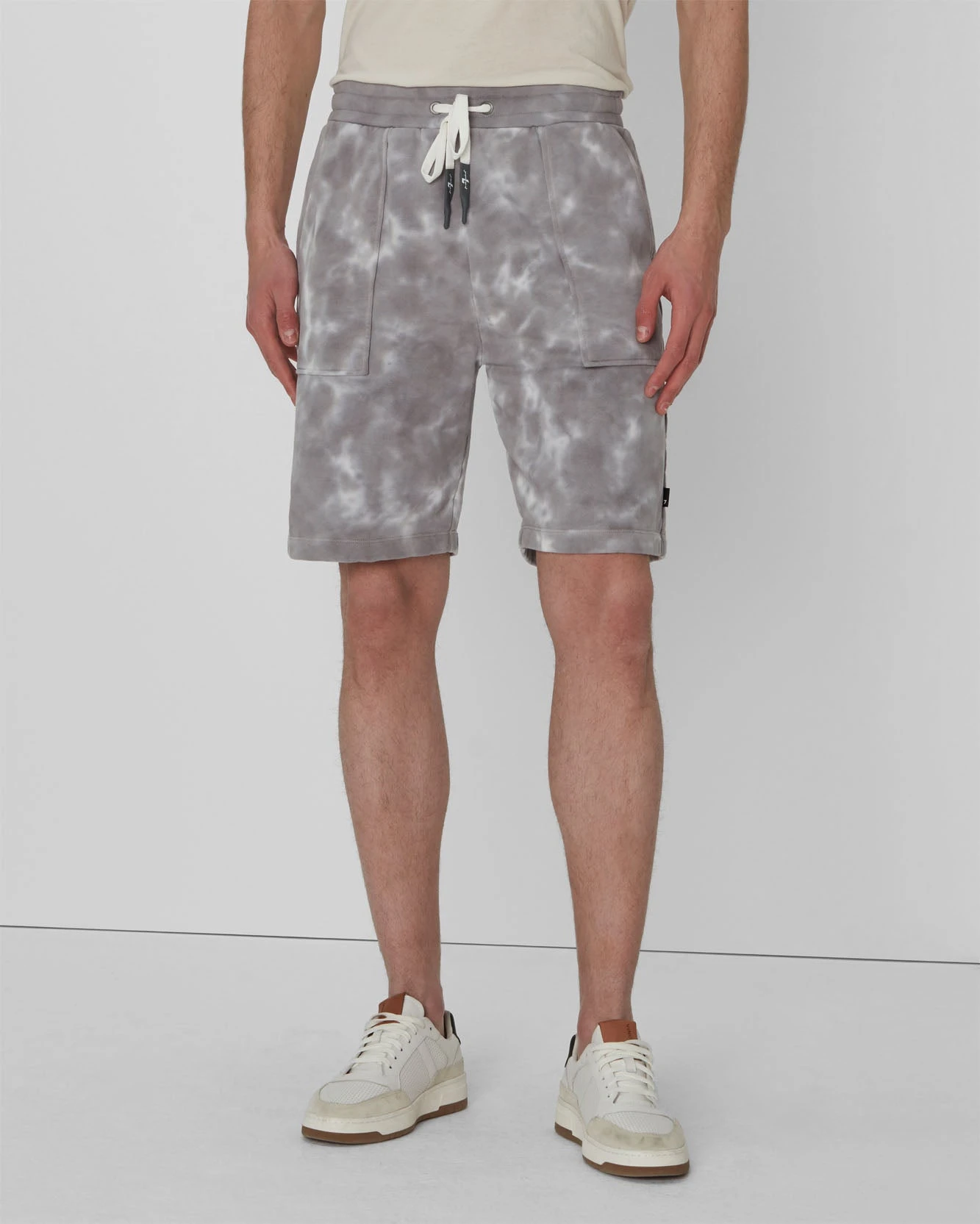 7 For All Mankind Cloud Dye Short In Storm 4 7 For All Mankind Cloud Dye Short In Storm - Image 2