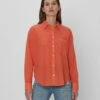 7 For All Mankind Eyelet Classic Shirt In Tigerlily -Mod Cloth Store 7N537C51 TYL 01