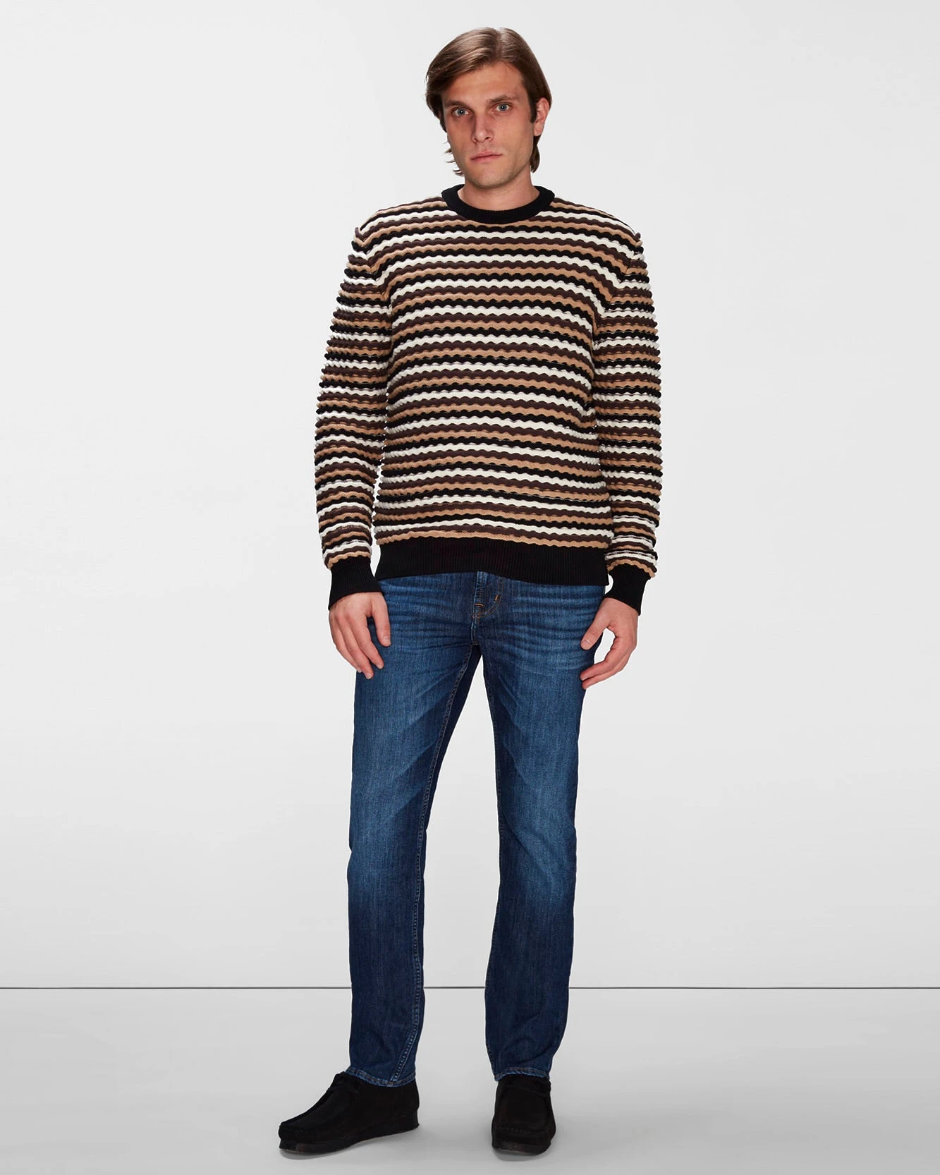 7 For All Mankind Airweft Slimmy In Malibu 3 7 For All Mankind Airweft Slimmy In Malibu