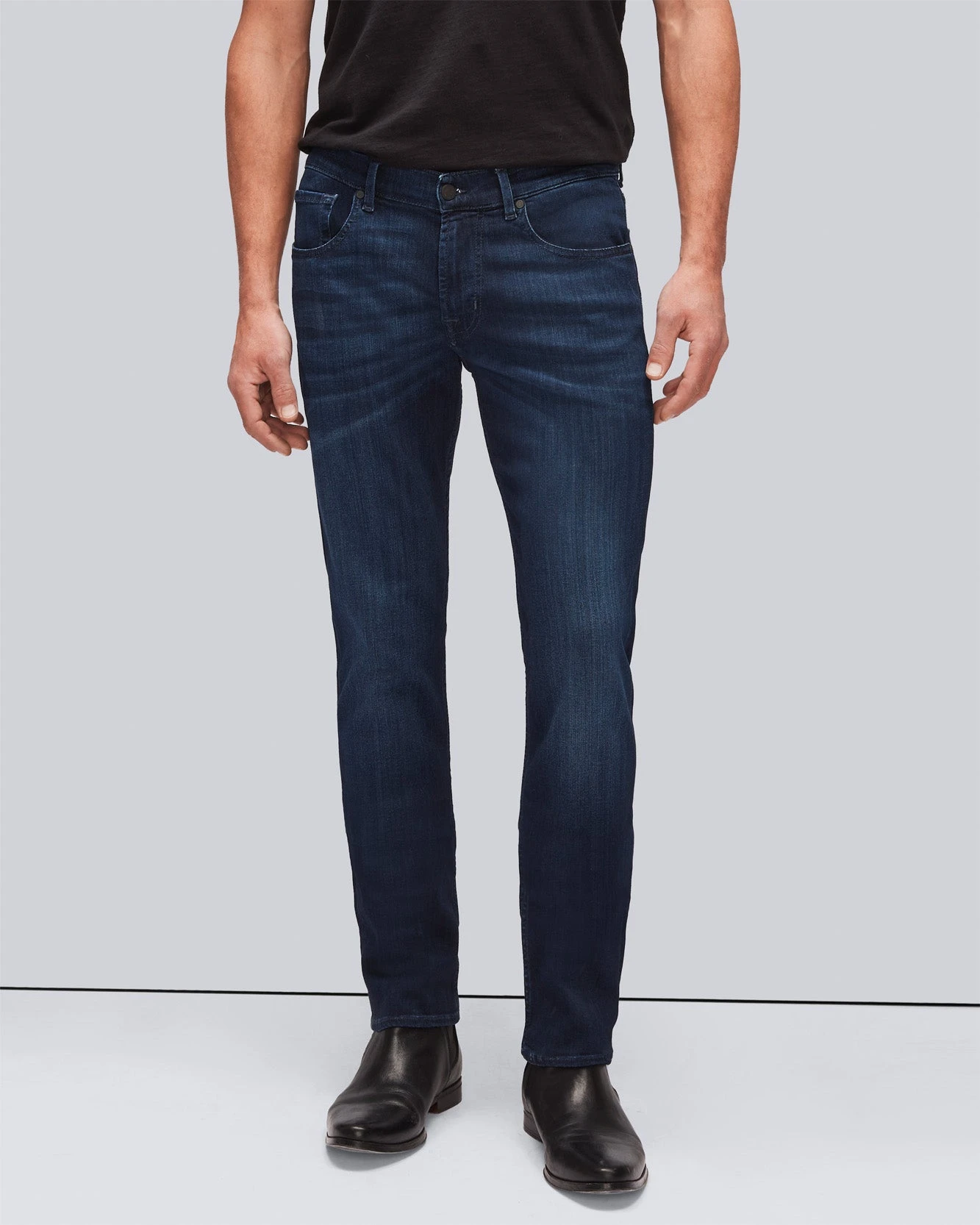 7 For All Mankind Luxe Performance Plus Slimmy In Deep Blue 4 7 For All Mankind Luxe Performance Plus Slimmy In Deep Blue - Image 2