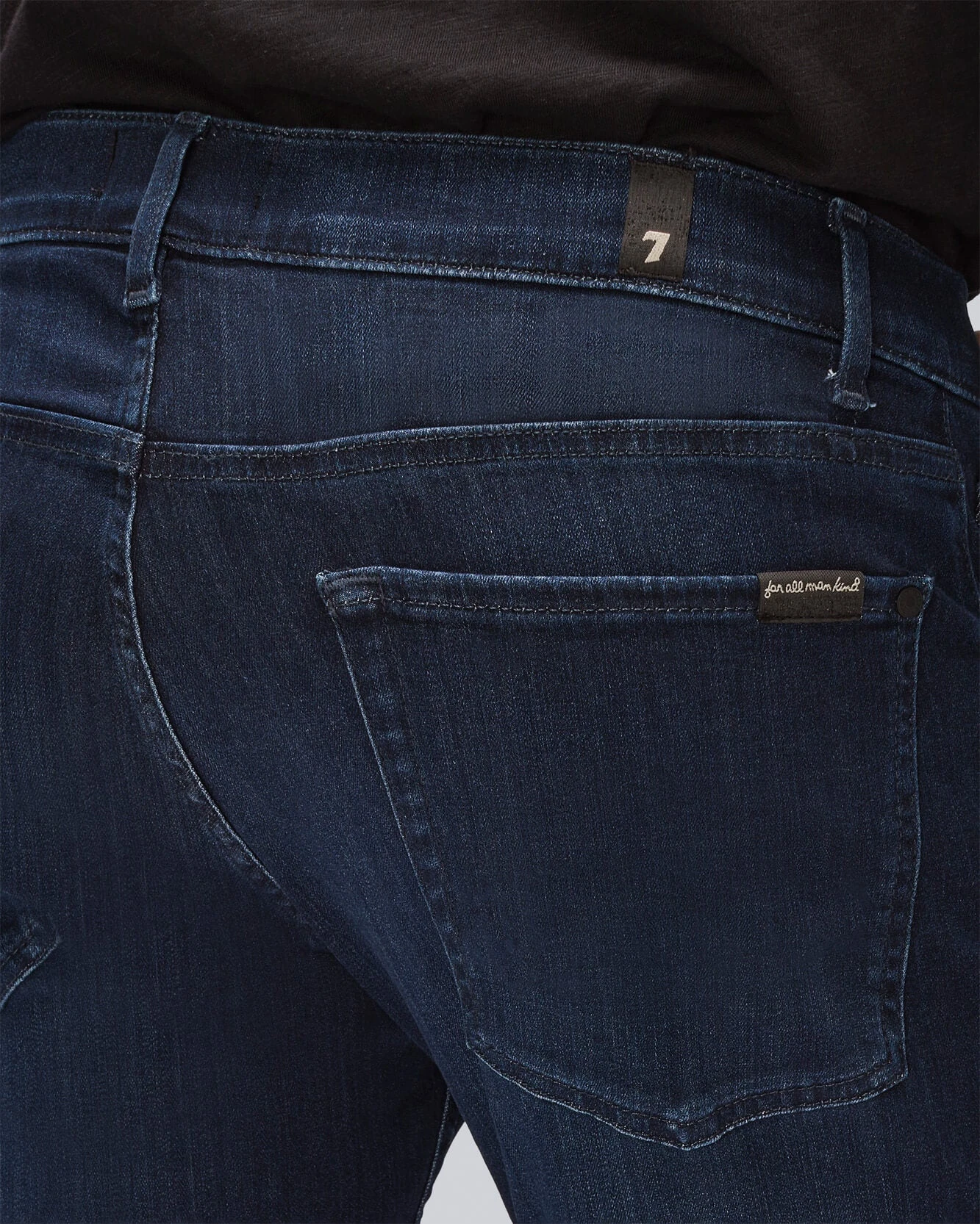 7 For All Mankind Luxe Performance Plus Slimmy In Deep Blue 5 7 For All Mankind Luxe Performance Plus Slimmy In Deep Blue - Image 3