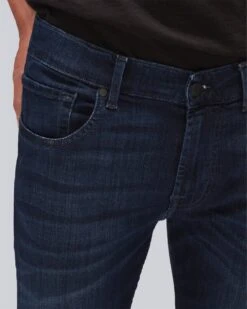 7 For All Mankind Luxe Performance Plus Slimmy In Deep Blue 13 7 For All Mankind Luxe Performance Plus Slimmy In Deep Blue -Mod Cloth Store 7T002A23 DBU 06