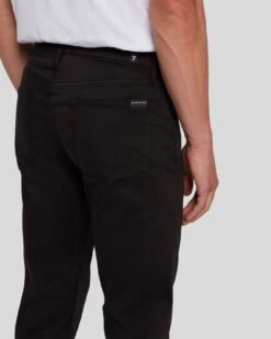 7 For All Mankind Luxe Performance Plus Slimmy In Black -Mod Cloth Store 7T002V60 BLK 5