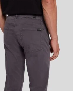 7 For All Mankind Luxe Performance Plus Slimmy In Gunmetal -Mod Cloth Store 7T002V60 EGM 5