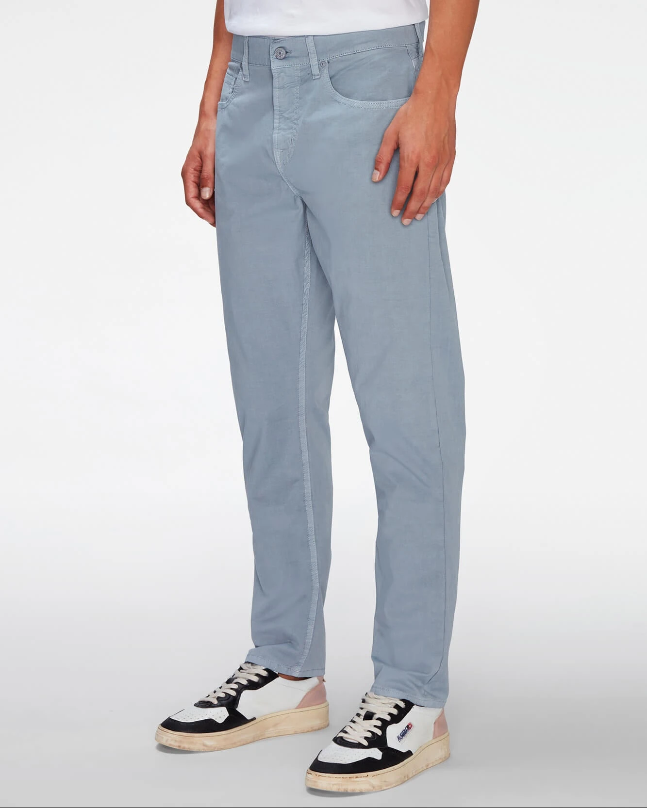 7 For All Mankind Airweft Twill Adrien 5 Pocket In Cold Gin 4 7 For All Mankind Airweft Twill Adrien 5 Pocket In Cold Gin - Image 2