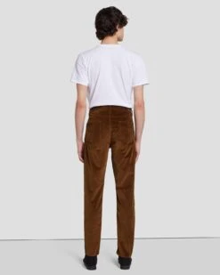 7 For All Mankind Corduroy Slimmy Tapered In Dapper Tan -Mod Cloth Store 7T042C95 DPT 4