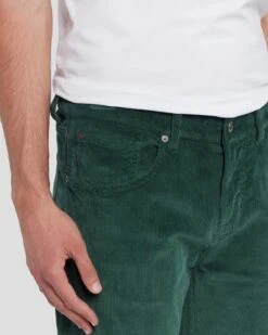 7 For All Mankind Corduroy Slimmy Tapered In Hunter Green -Mod Cloth Store 7T042C95 HUG 3