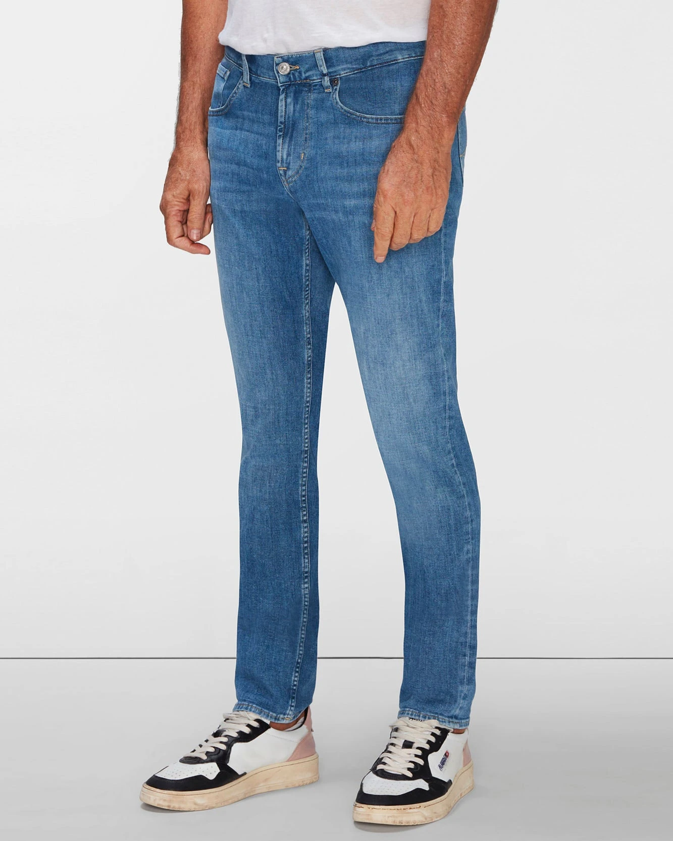 7 For All Mankind Left Hand Slimmy Tapered In Matira 4 7 For All Mankind Left Hand Slimmy Tapered In Matira - Image 2