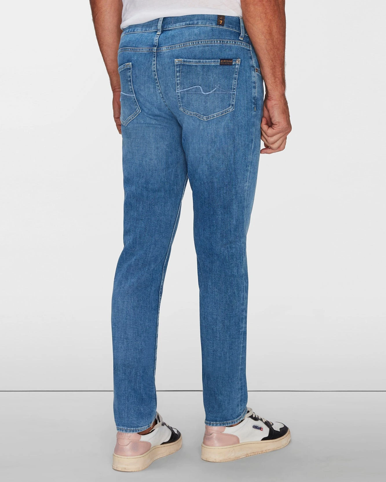 7 For All Mankind Left Hand Slimmy Tapered In Matira 6 7 For All Mankind Left Hand Slimmy Tapered In Matira - Image 4