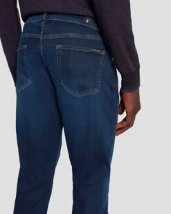 7 For All Mankind EarthKind Stretch Tek Slimmy Tapered In Enigma -Mod Cloth Store 7T042U58 ENA 3