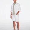 7 For All Mankind Straight Short In Banter White -Mod Cloth Store 7T418C29 BNT 1
