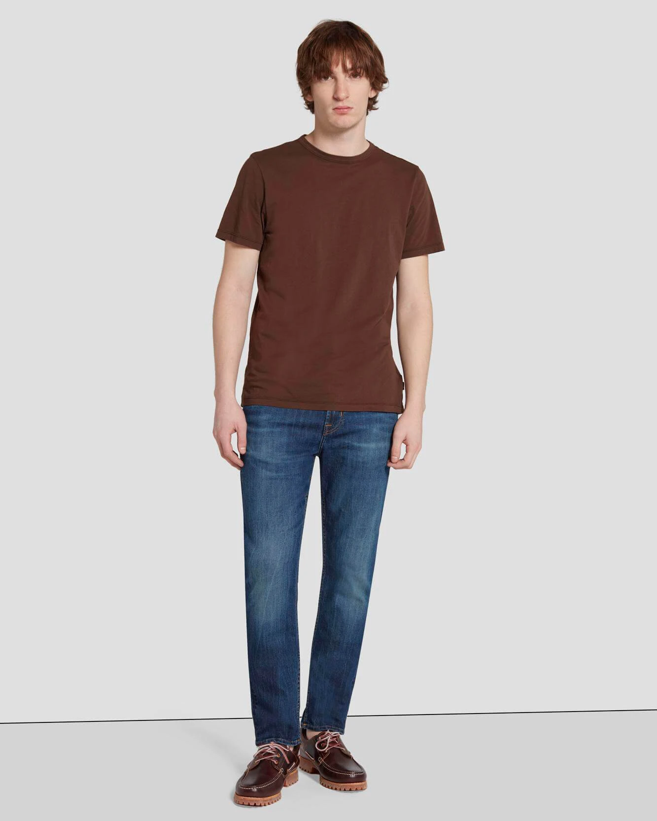 7 For All Mankind Airweft Slimmy In Monterey 3 7 For All Mankind Airweft Slimmy In Monterey