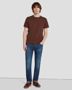 7 For All Mankind Airweft Slimmy In Monterey 13 7 For All Mankind Airweft Slimmy In Monterey -Mod Cloth Store 7T51183L MTR 6