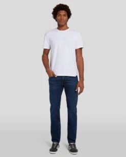 7 For All Mankind EarthKind Stretch Tek Slimmy In Timeless