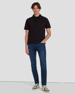 7 For All Mankind EarthKind Stretch Tek Slimmy In Rebus