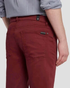 7 For All Mankind Luxe Performance Slimmy In Mulberry -Mod Cloth Store 7T511V60 MBY 3