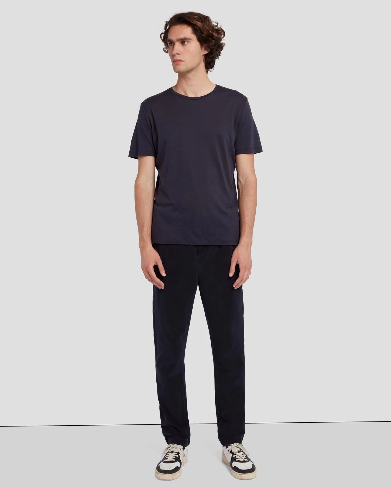 7 For All Mankind Warm Twill Jogger In Navy 8 7 For All Mankind Warm Twill Jogger In Navy - Image 6