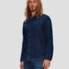 7 For All Mankind Airweft Button Up Shirt In Malibu