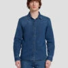 7 For All Mankind Left Hand Denim Shirt In Evasion -Mod Cloth Store 7T923R51 ESN 1