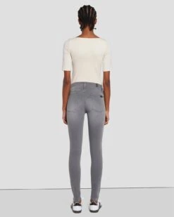 7 For All Mankind Slim Illusion Skinny Luxe High Waist In Bliss -Mod Cloth Store 7U003A24 BS2 4