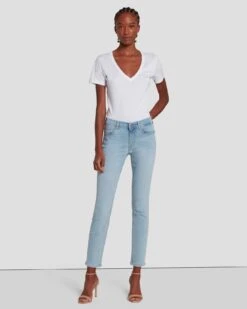 7 For All Mankind B(air) Ankle Skinny In Mirage -Mod Cloth Store 7U005C46 MGE 6