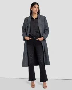 7 For All Mankind Tailorless Crystal Bootcut In Black Iris 13 7 For All Mankind Tailorless Crystal Bootcut In Black Iris -Mod Cloth Store 7U073216 BI2 6