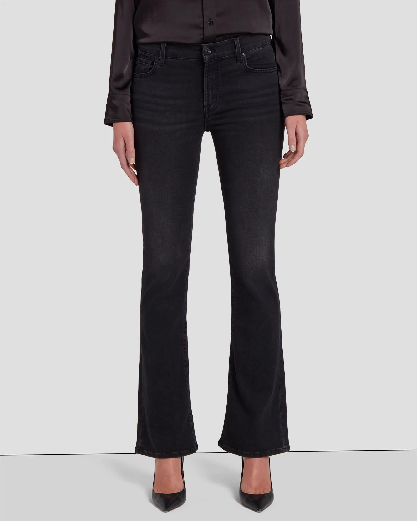 7 For All Mankind Tailorless B(air) Bootcut In Truthful 4 7 For All Mankind Tailorless B(air) Bootcut In Truthful - Image 2