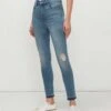 7 For All Mankind Slim Illusion HW Ankle Skinny In Aloe -Mod Cloth Store 7U082393 AO1 01