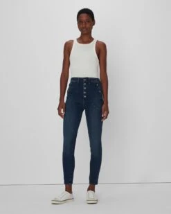 7 For All Mankind Portia In Joan Blue