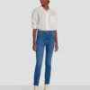 7 For All Mankind No Filter Ultra High Rise Ankle Skinny In Mazete -Mod Cloth Store 7U102650 MZ1 1